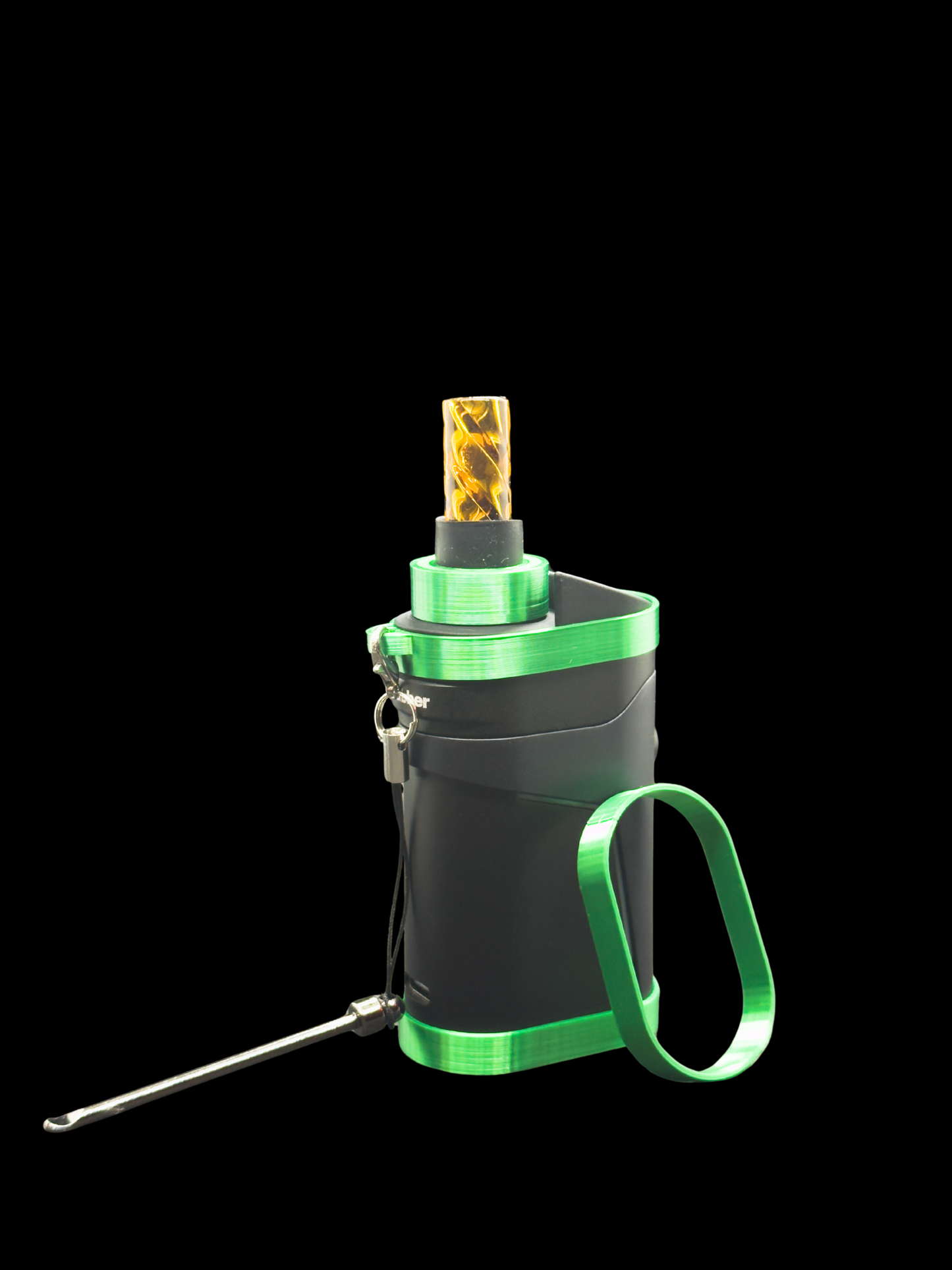 Dr. Dabber Ghost 2 Sleeve Set Silk Metal + Glass Tip (Switch 2 Photos for Color/Finish Reference)