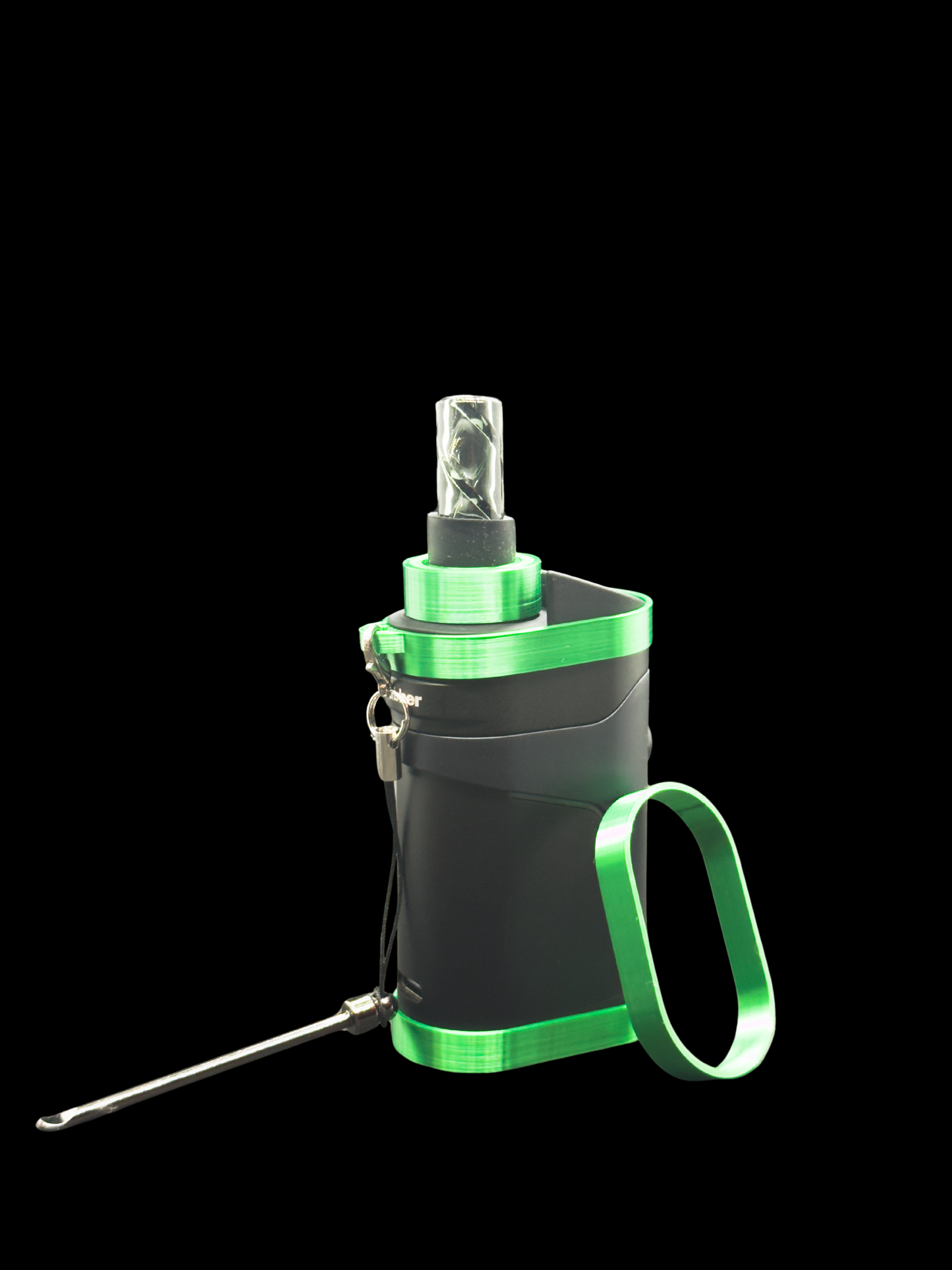 Dr. Dabber Ghost 2 Sleeve Set Silk Metal + Glass Tip (Switch 2 Photos for Color/Finish Reference)