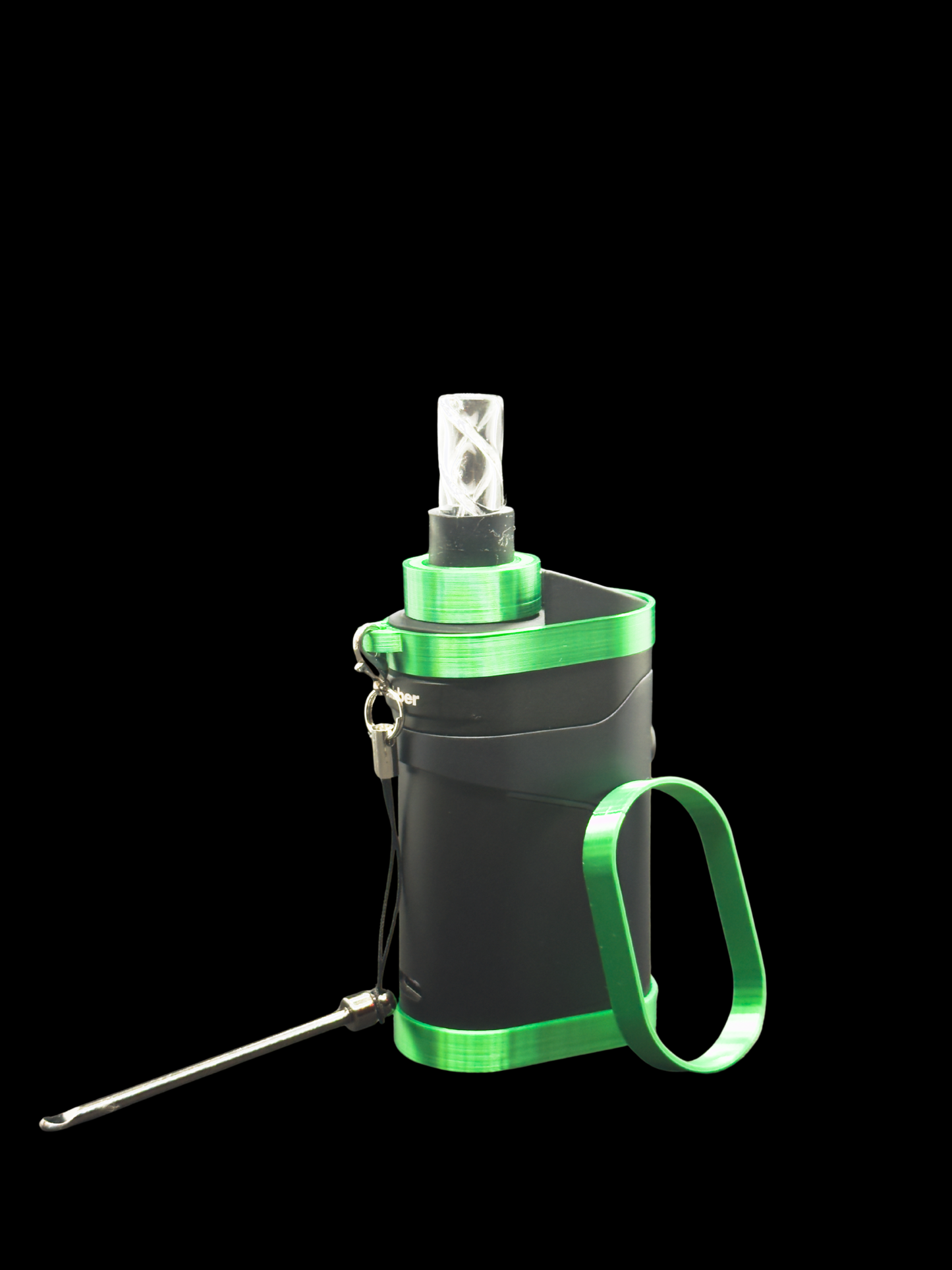 Dr. Dabber Ghost 2 Sleeve Set Silk Metal + Glass Tip (Switch 2 Photos for Color/Finish Reference)