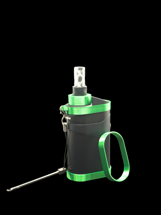 Dr. Dabber Ghost 2 Sleeve Set Silk Metal + Glass Tip (Switch 2 Photos for Color/Finish Reference)