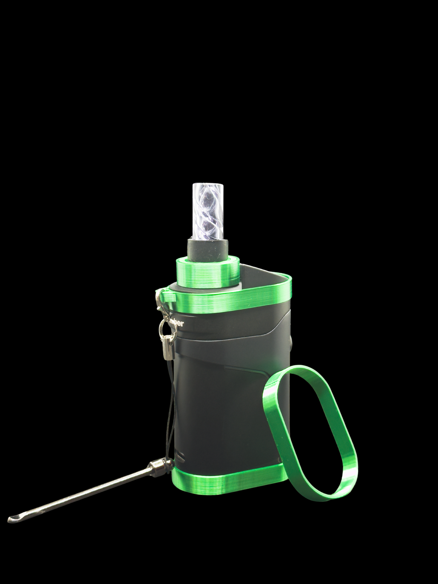 Dr. Dabber Ghost 2 Sleeve Set Silk Metal + Glass Tip (Switch 2 Photos for Color/Finish Reference)