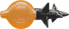 astral cap - black/orange