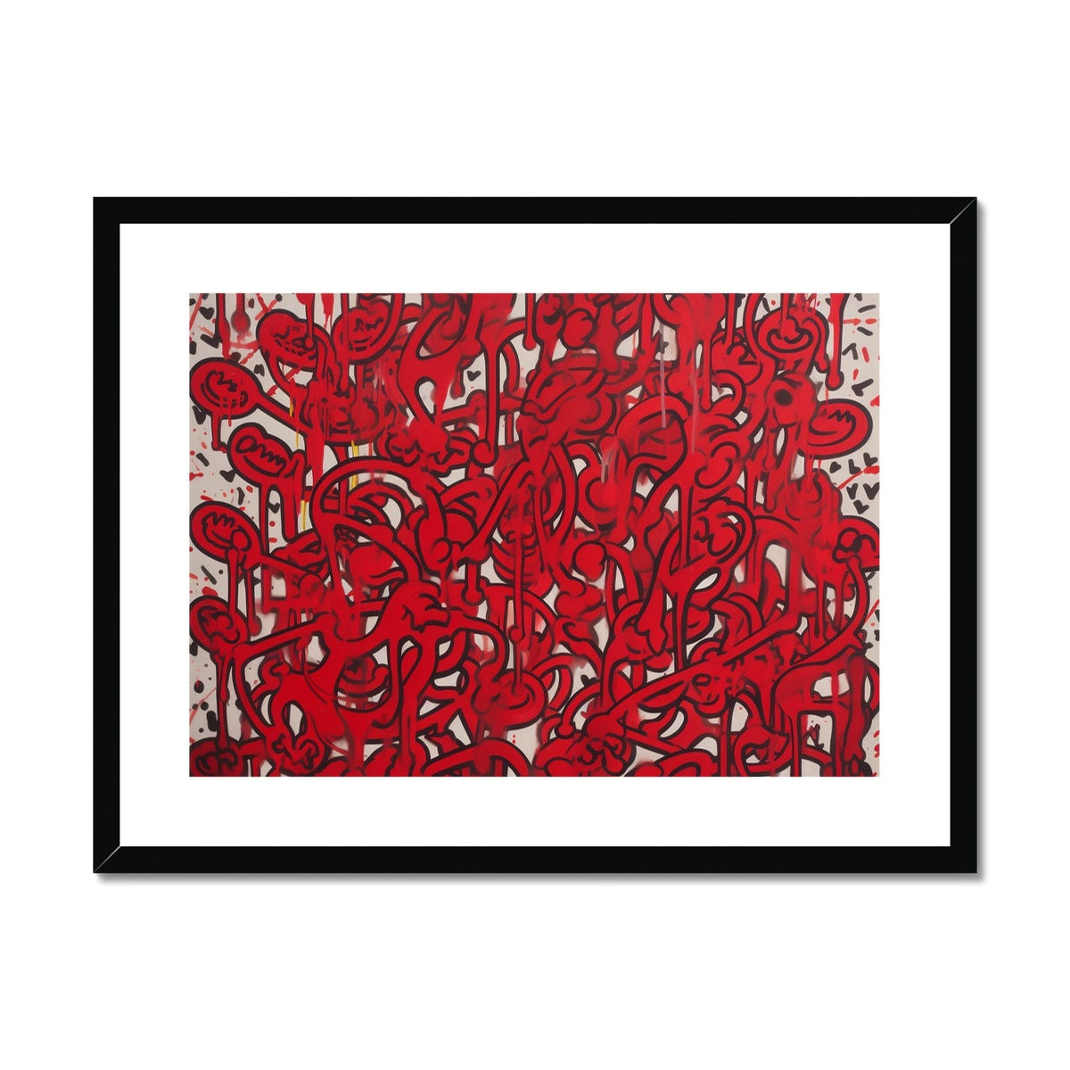 melted Framed & Mounted Print