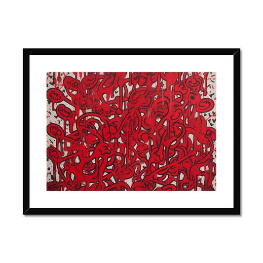 melted Framed & Mounted Print
