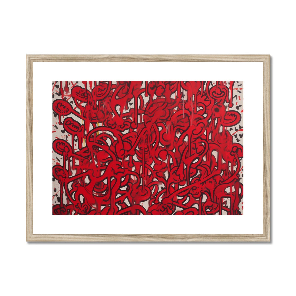 melted Framed & Mounted Print